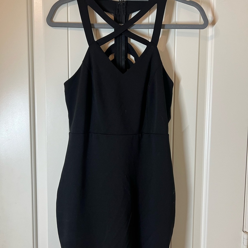 Black mini dress 💃🏼